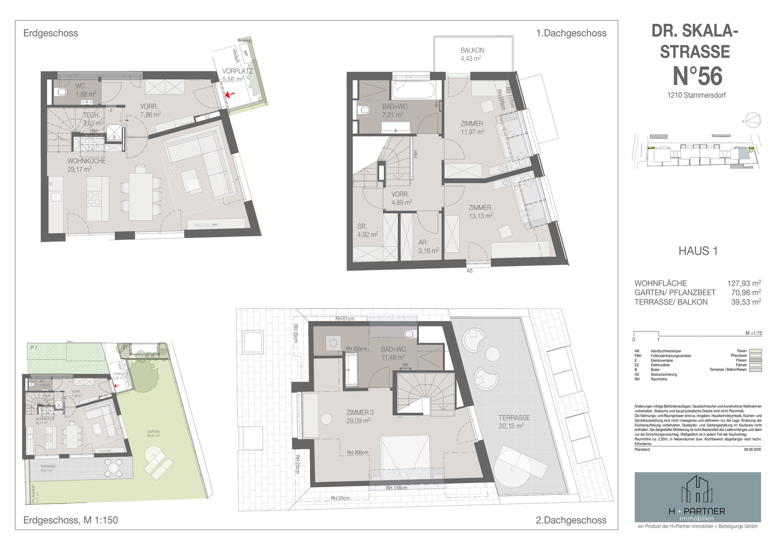 Grundriss Haus 1